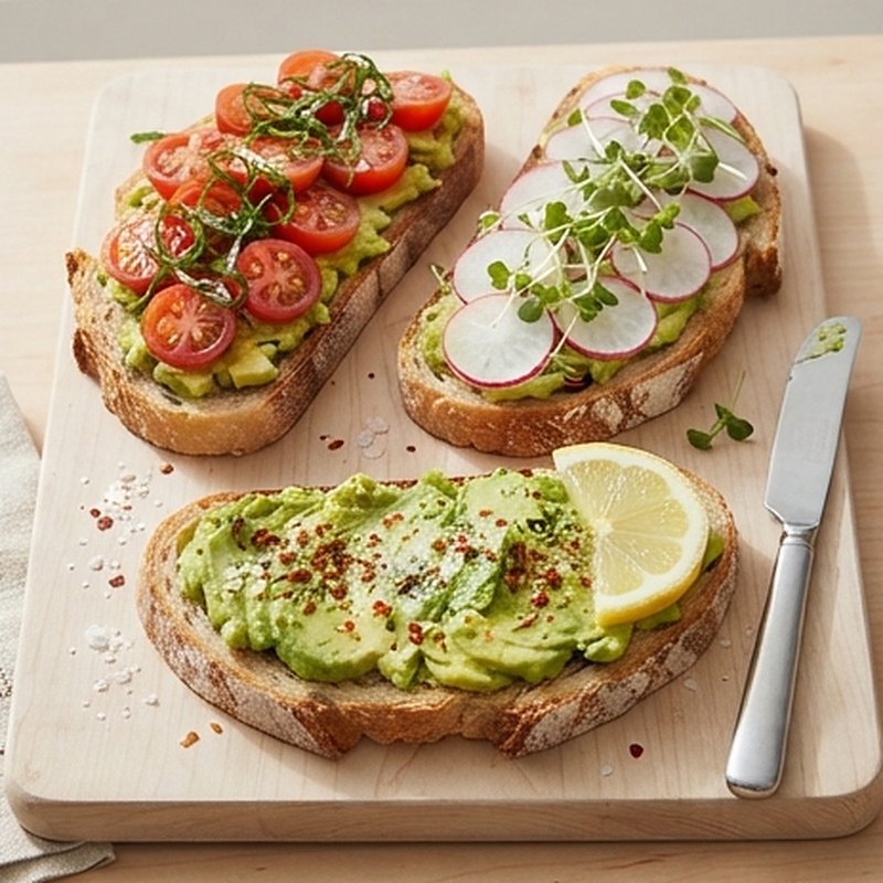 Avocado Toast Three Ways