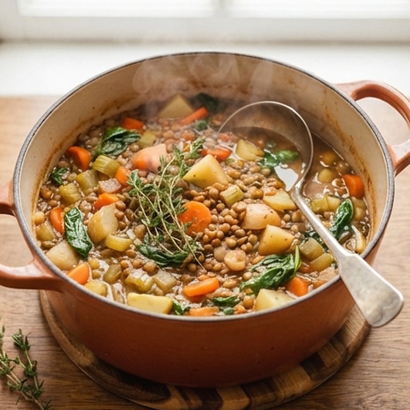 Hearty Lentil Vegetable Stew