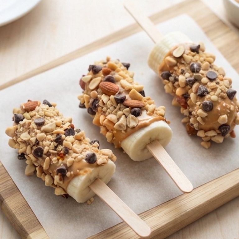 Peanut Butter Banana Pops